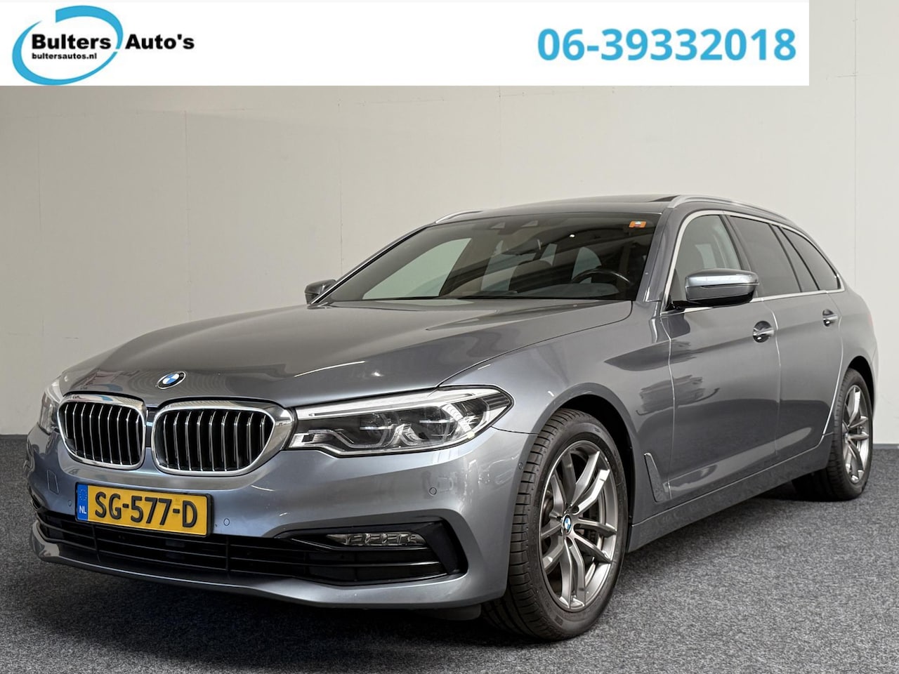 BMW 5-serie Touring - 520d High Executive PANO | LEDER | DEALERHISTORIE - AutoWereld.nl