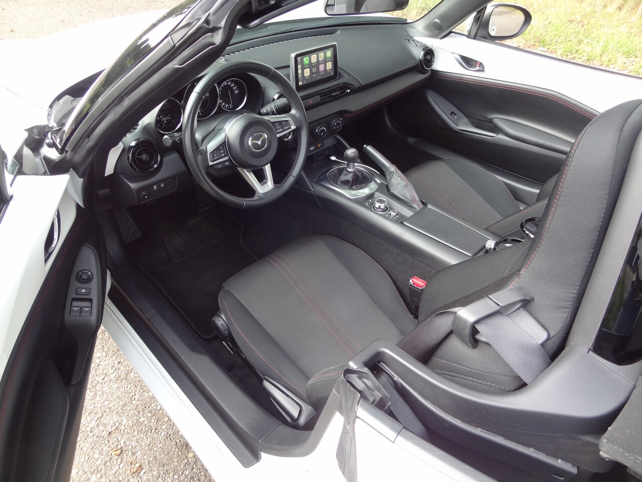 Mazda MX-5 - 1.5 SkyActiv-G 131 TS 28866 km Edition velgen Apple Carplay Navi nwe Apk Metalic Wit