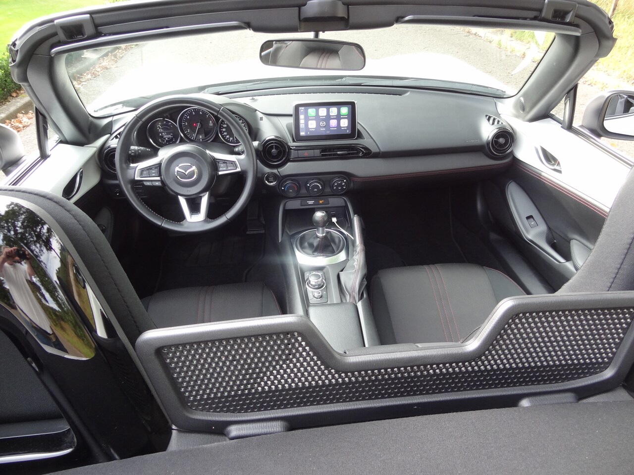 Mazda MX-5 - 1.5 SkyActiv-G 131 TS 28866 km Edition velgen Apple Carplay Navi nwe Apk Metalic Wit