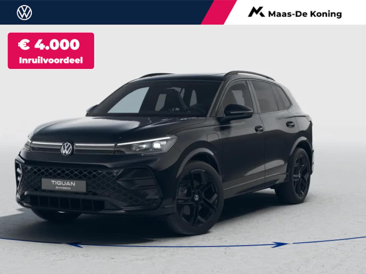 Volkswagen Tiguan - R-Line Edition 1.5 eHybrid 272 pk 6 versn. DSG · Black Style Pakket · Comfort Pakket · Tre - AutoWereld.nl