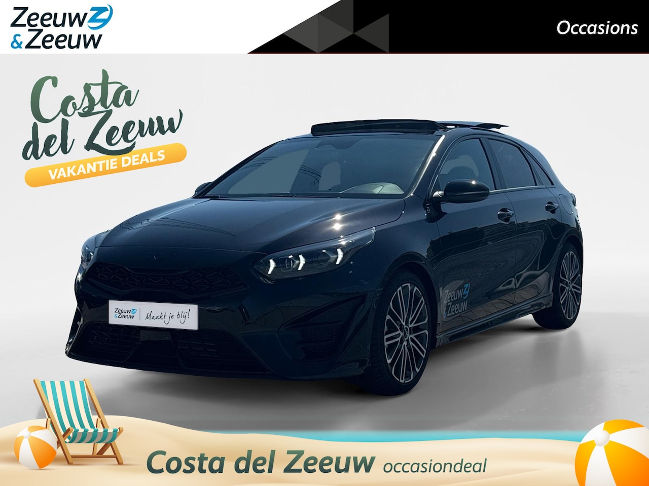 Kia Cee'd - Ceed 1.5 T-GDi GT-PlusLine Glazen schuif-/kanteldak | Elektrisch verstelbare bestuurdersst - AutoWereld.nl