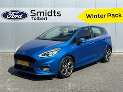 Ford Fiesta - EcoBoost 95pk ST-Line | Trekhaak | Winterpack | Cruise | Grote spoiler | Led | Apple carpl