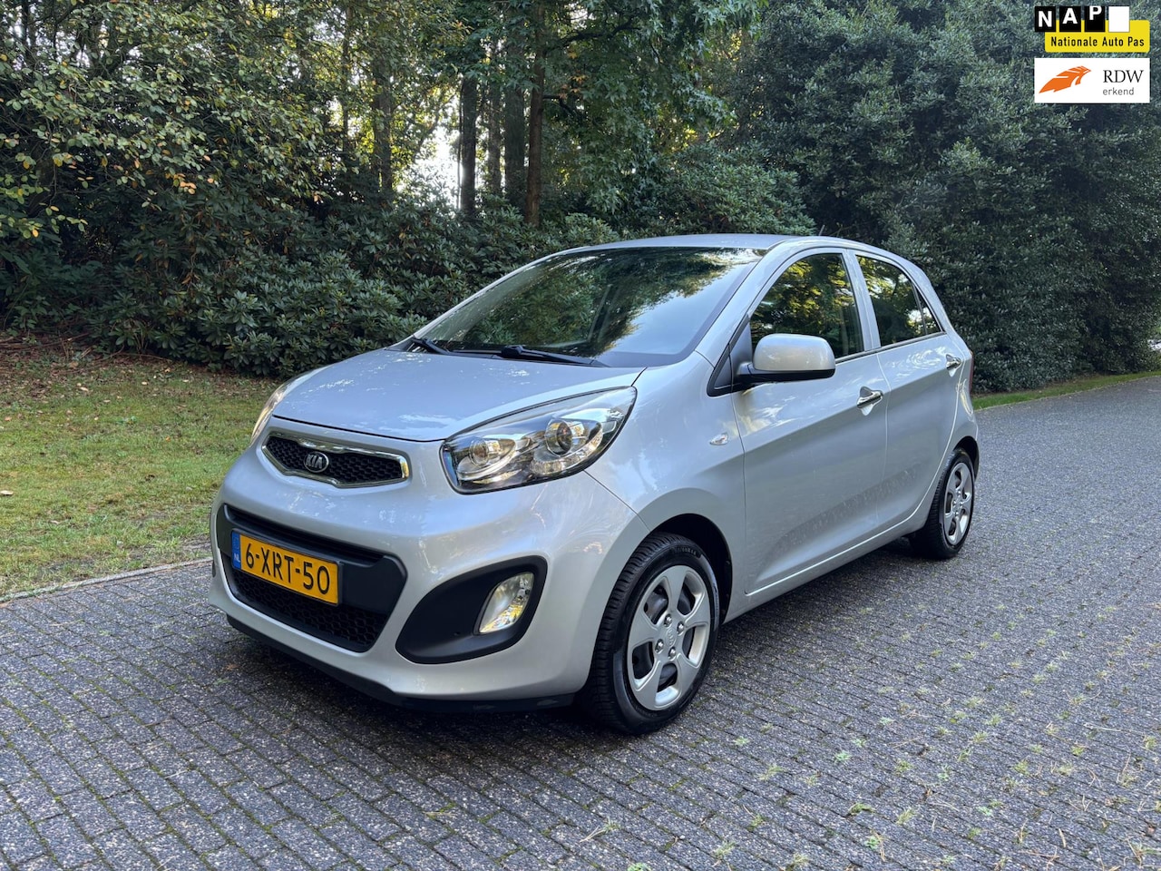 Kia Picanto - 1.2 CVVT BusinessLine Airco / LED / Dealer onderhouden! - AutoWereld.nl