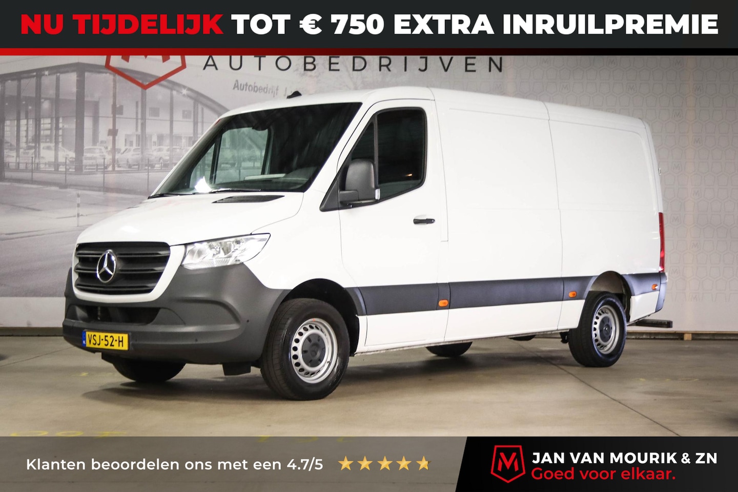 Mercedes-Benz Sprinter - 317 1.9 CDI L2H1 RWD 170 PK | 3500 KG TREKGEWICHT | PROFESSIONAL PACK | AIRCO | CRUISE | D - AutoWereld.nl