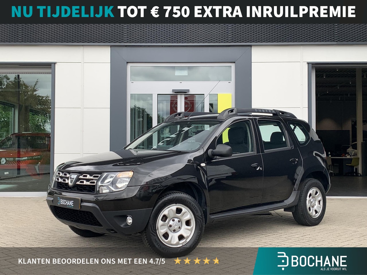 Dacia Duster - 1.2 TCe 4x2 Lauréate | Trekhaak | Airconditioning - AutoWereld.nl