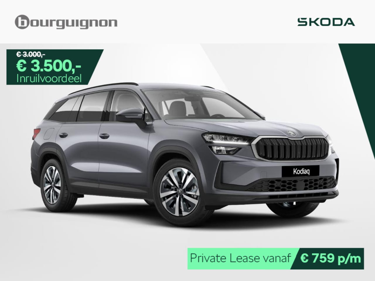 Skoda Kodiaq - Business Edition 1.5 TSI PHEV 204pk | Trekhaak | Stoelverwarming | Navigatie | Adaptive cr - AutoWereld.nl