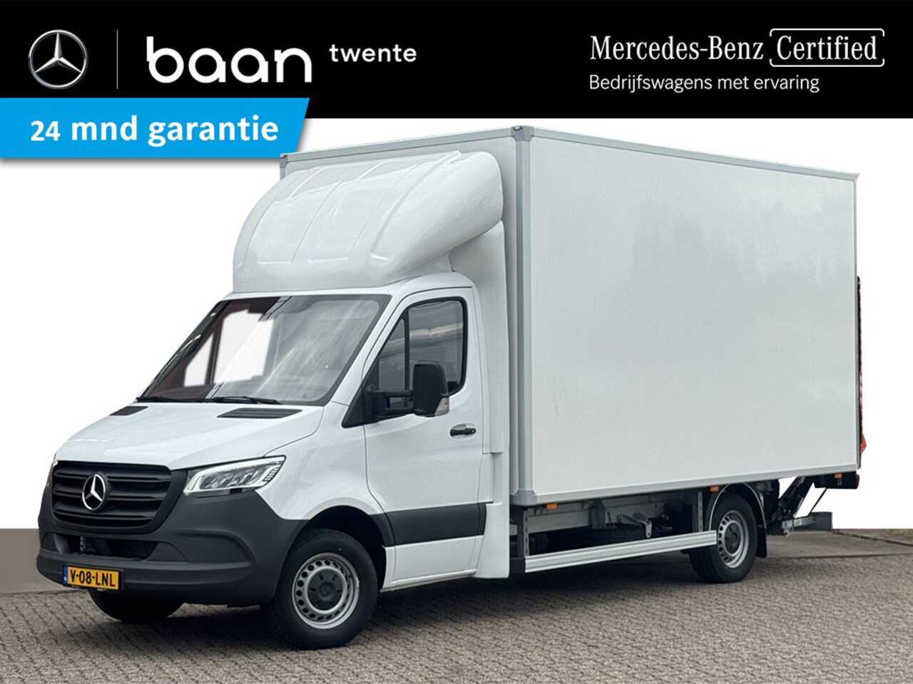 Mercedes-Benz Sprinter - 317 Bakwagen + Laadklep | LED | Cruise | Camera | 10" MBux | Navi - AutoWereld.nl