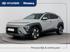 Hyundai Kona - 1.6 GDI HEV Premium | Panoramadak | Leer | Memory | 18" Lm-wielen | Stoel + stuurverwarmin