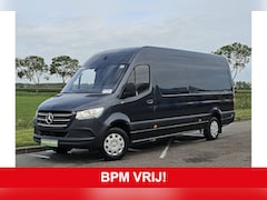 Mercedes-Benz Sprinter - 315 1.9 CDI L3H2 Mbux + Navi Automaat Airco Camera 3-Zits/ Leer 1e Eigenaar Euro6