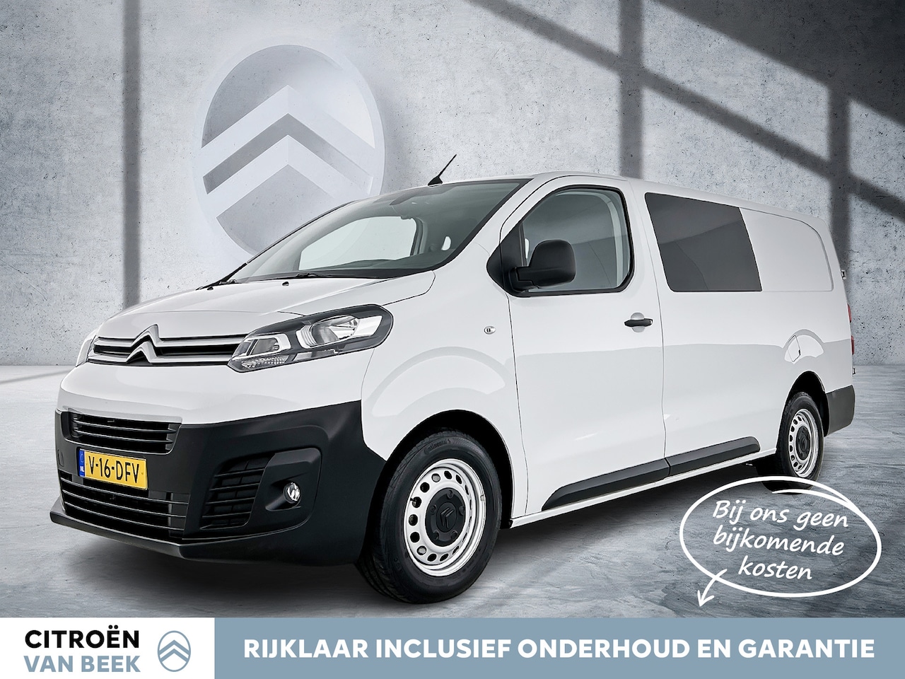Citroën Jumpy - BlueHDi 145pk Automaat Dubbel Cabine Lengte 3 | Rijklaar | - AutoWereld.nl