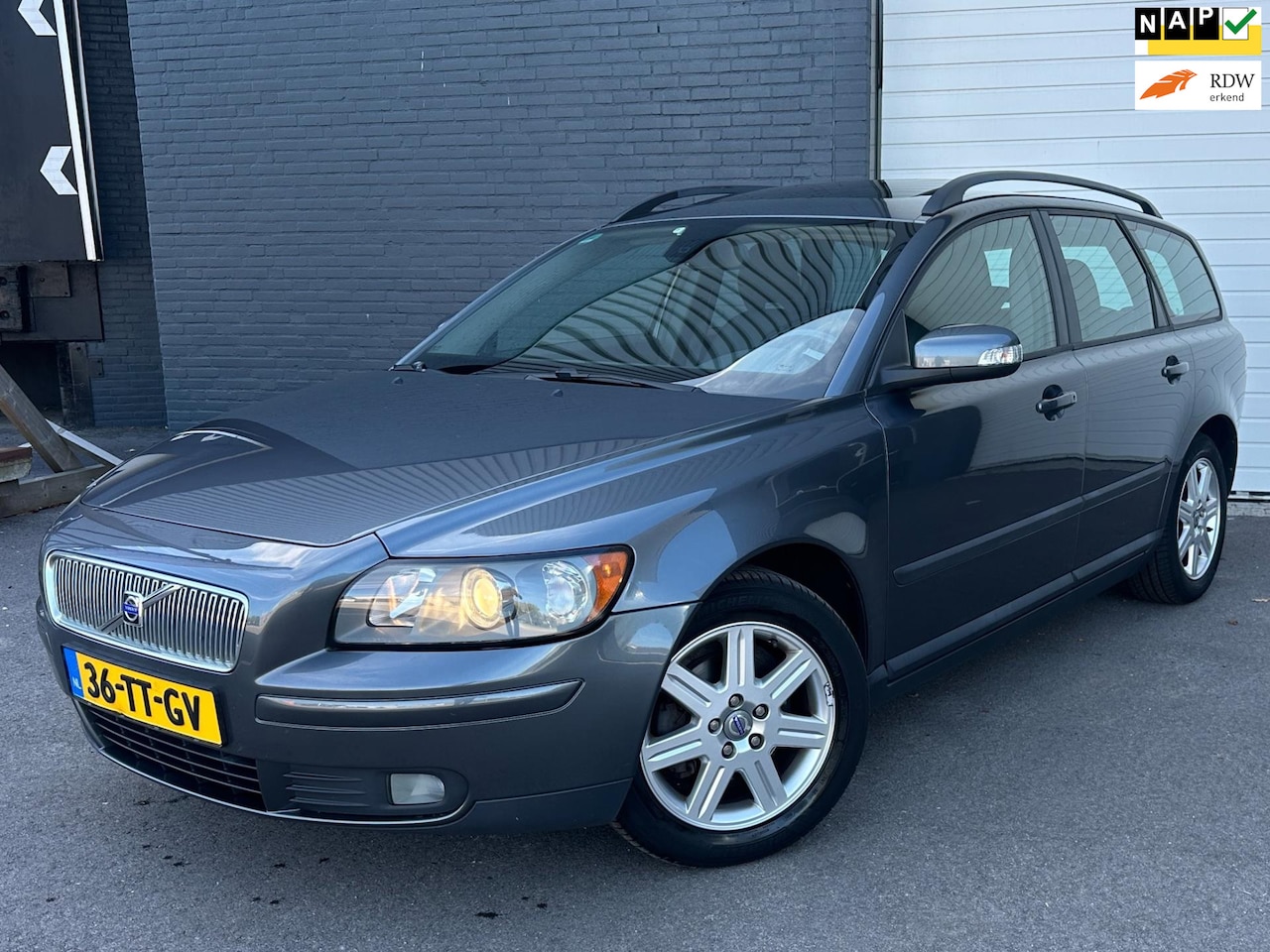 Volvo V50 - 2.0 Edition I 1EEIG/DEALERO-H/SCHUIFDAK/CLIMA/CRUISE - AutoWereld.nl