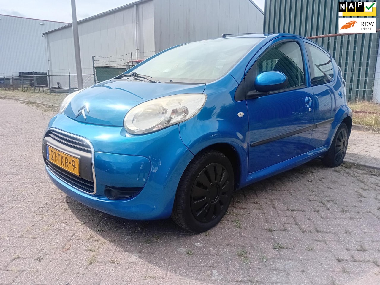 Citroën C1 - 1.0i 12V Ambiance Automaat 5-drs Airco Toerenteller PDC Hoedenplank Reservewiel - AutoWereld.nl