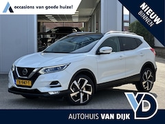 Nissan Qashqai - 1.2 Tekna | Leder/Pano-dak/19-inch/Navi/Camera/Cruise