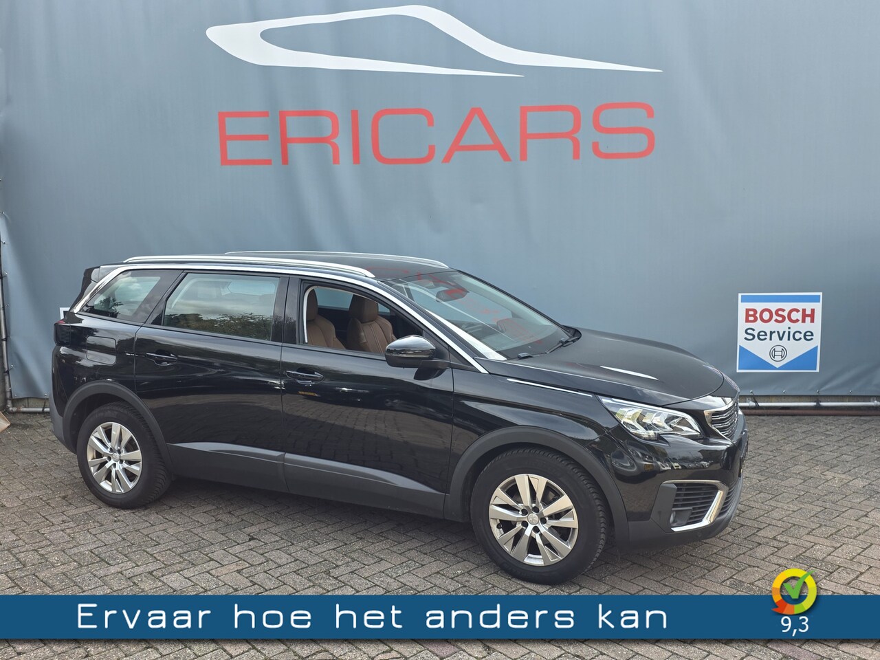 Peugeot 5008 - 1.2 Executive 7 ZITTER NAVI TEL AUTOMAAT LEER APPLE CARPLAY - AutoWereld.nl