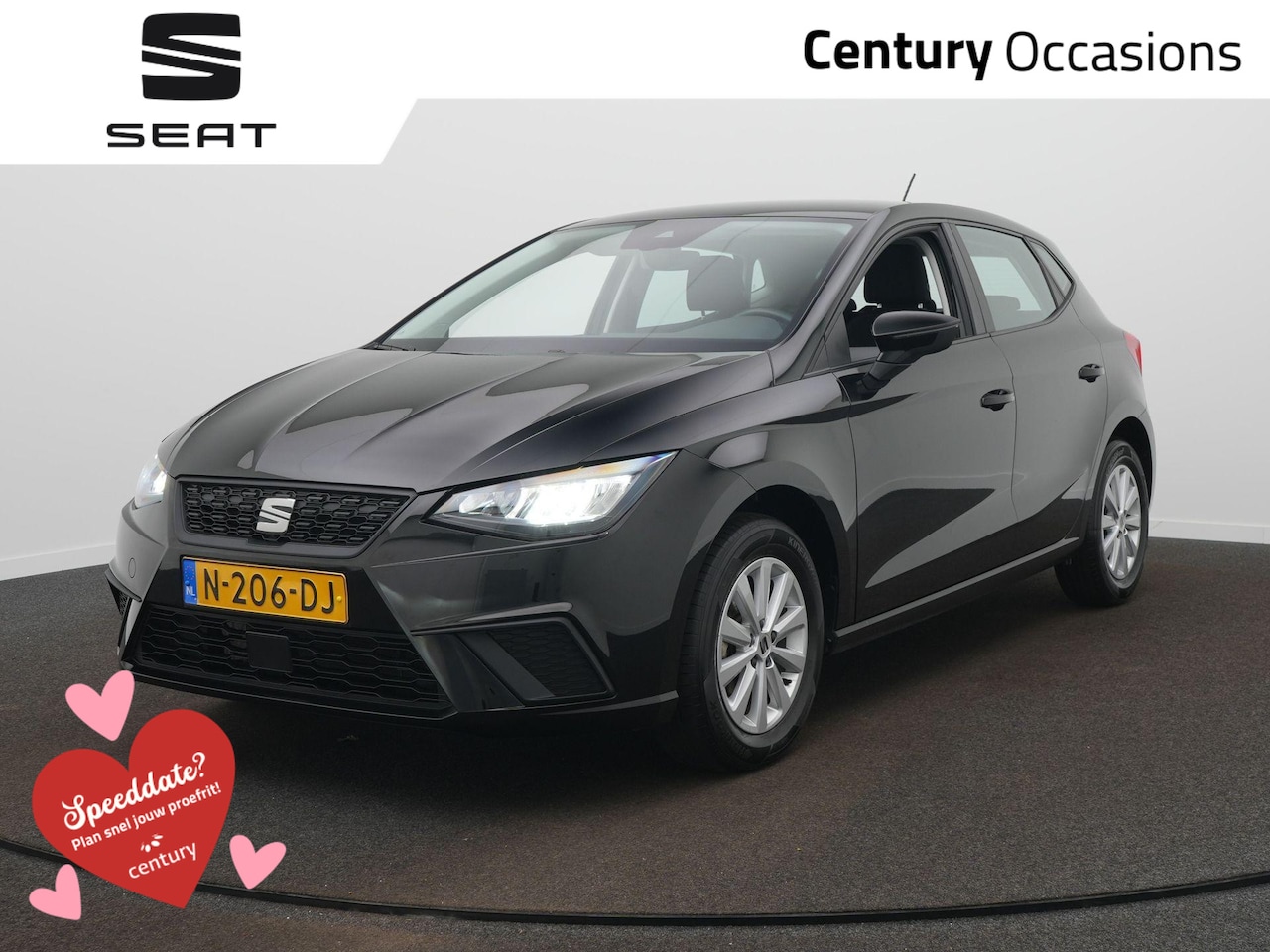 SEAT Ibiza - 1.0 EcoTSI Style / Climate / LED / carplay / Sensoren - AutoWereld.nl