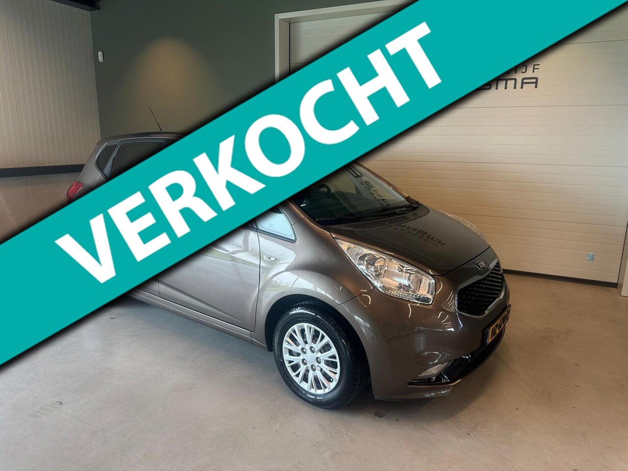 Kia Venga - 1.4 CVVT DYNAMIC LINE/CLIMA AIRCO/CRUISE CONTROL/ISOFIX/TREKHAAK/NAVIGATIE/58.796 km NAP/n - AutoWereld.nl
