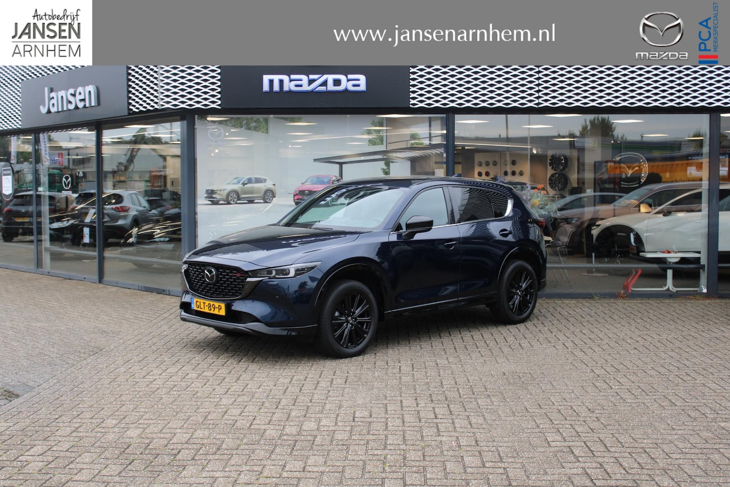 Mazda CX-5 - 2.0 e-SkyActiv-G M Hybrid 165 Homura 2.0 e-SkyActiv-G M Hybrid 165 Homura , Automaat, Trekhaak, Leder, Adap. Cruise, LKA, Bose, - AutoWereld.nl