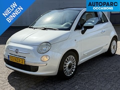 Fiat 500 - 0.9 TwinAir Lounge , PANORAMADAK, AIRCO, LEDER, RADIO/CD