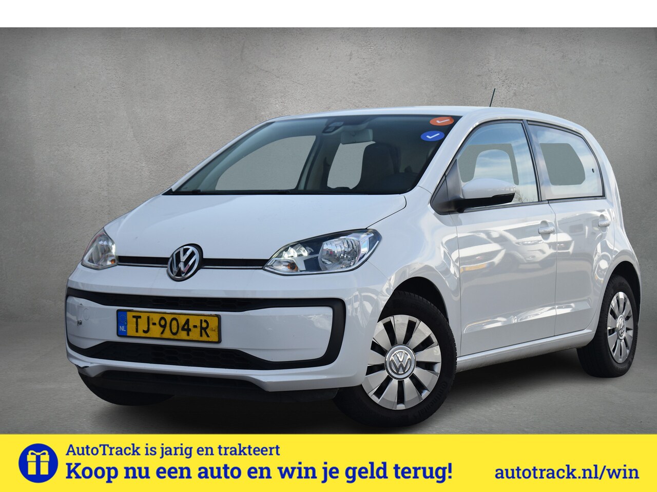 Volkswagen Up! - 1.0 BMT move up! | Airco | Bluetooth | Elektrische Ramen - AutoWereld.nl