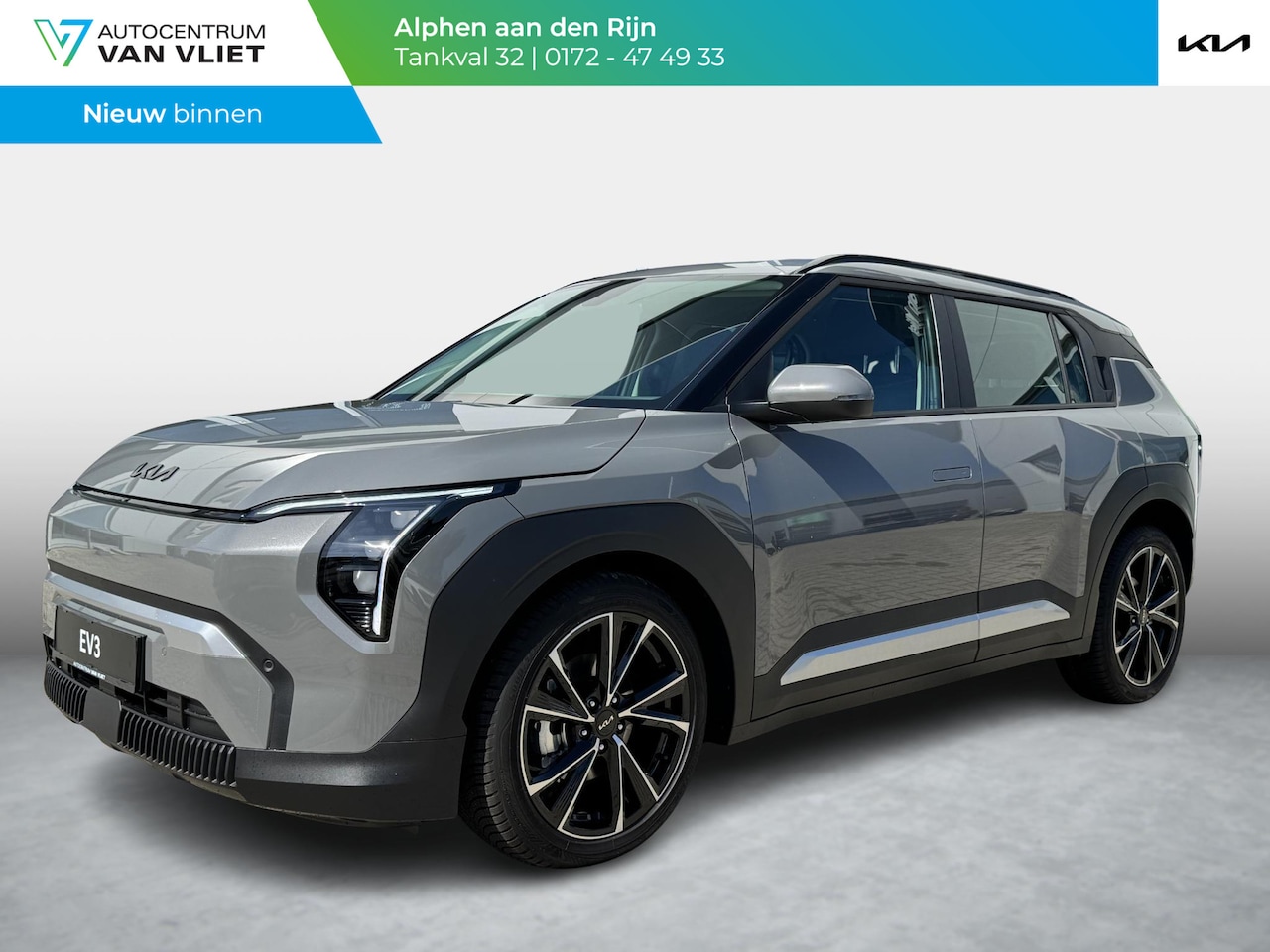 Kia EV3 - Air 58.3 kWh | NU MET 18 INCH Velgen | Draadloos Apple carplay | Navigatie | - AutoWereld.nl