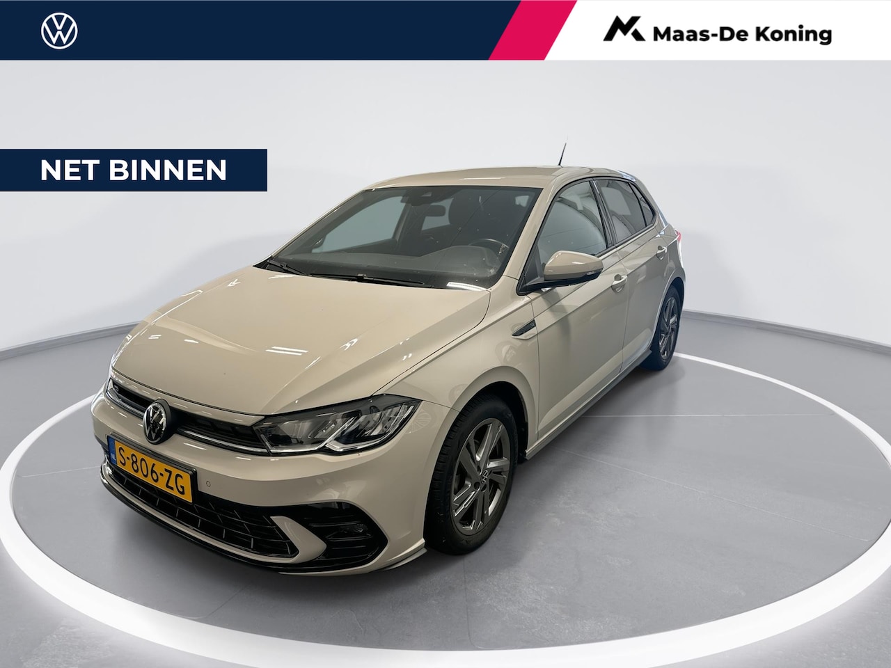 Volkswagen Polo - 1.0 TSI 95pk R-Line · Apple/Android Car Play · Navigatie · Sportonderstel · P-Sensoren · D - AutoWereld.nl