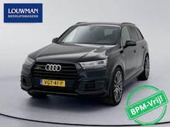 Audi Q7 - 3.0 TDI Quattro S-Line Grijs kenteken 22"inch lichtmetaal Leder Bose Led Elektrische trekh
