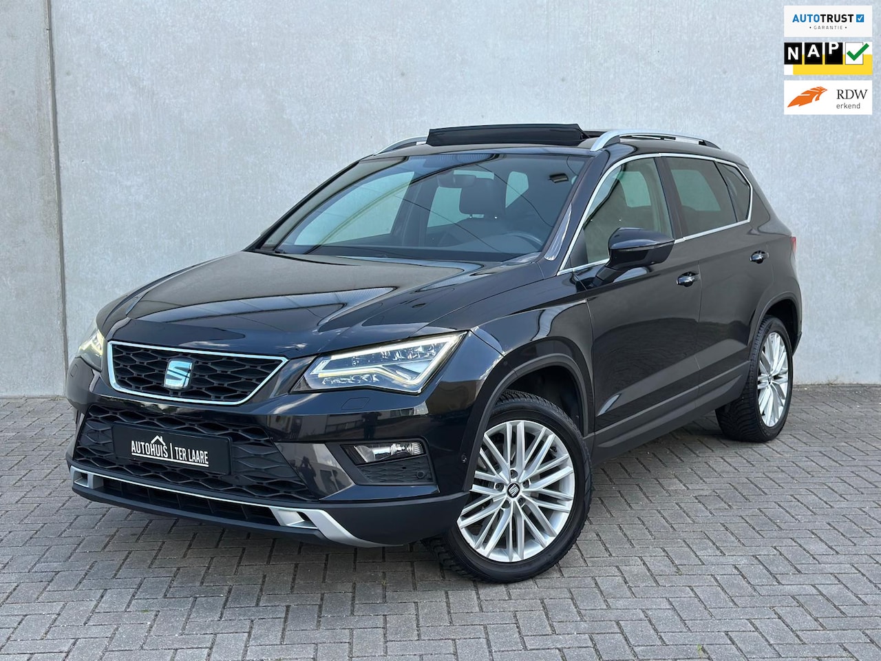 SEAT Ateca - 1.4 EcoTSI Xcellence 4Drive DSG Pano Carplay Camera Keyless - AutoWereld.nl