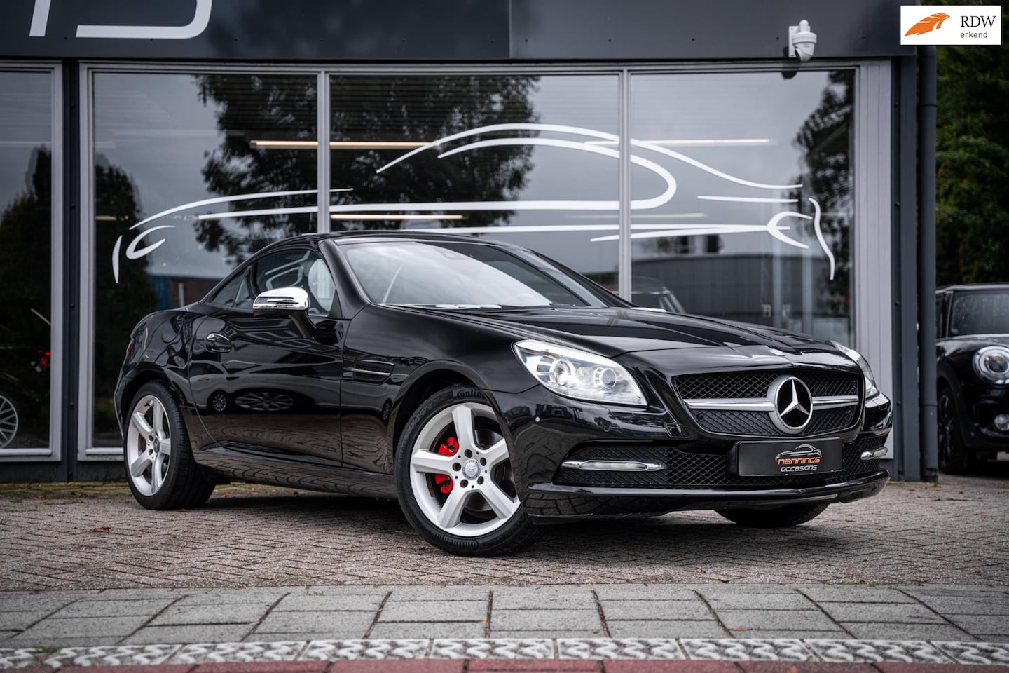 Mercedes-Benz SLK-klasse - 200 Airscarf|Stoelverwarming|Leder|Automaat|Xenon|Cruise|17'LMV| - AutoWereld.nl