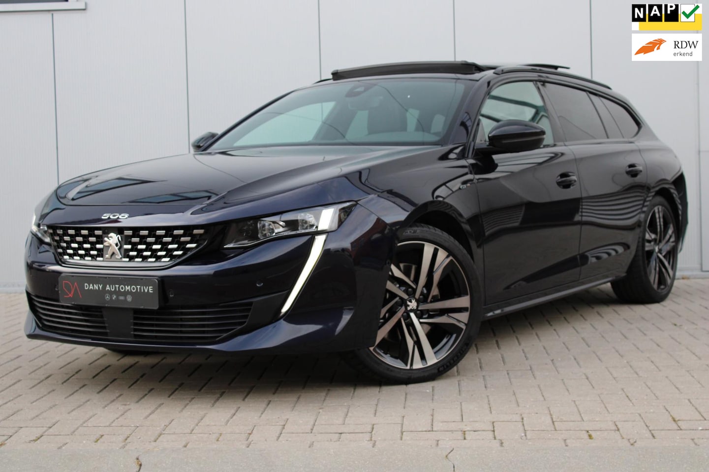 Peugeot 508 SW - 1.6 PureTech GT PANO I 360CAM I ACC I CARPLAY I KEYLESS I LEDER I DODE HOEK I BOM VOLL!! - AutoWereld.nl