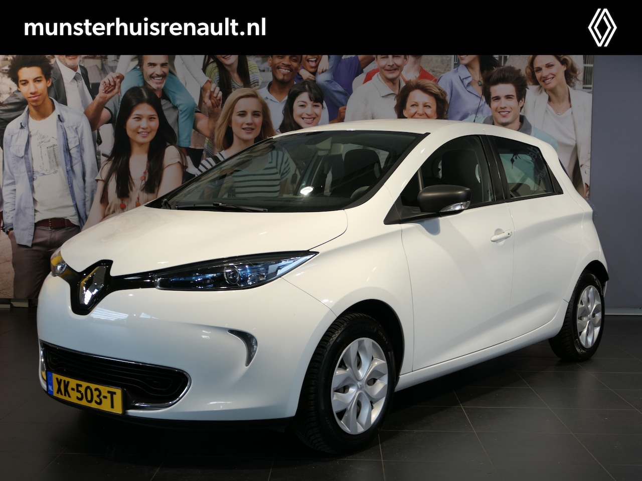 Renault Zoe - R90 Life 41 kWh Koopaccu Dealer onderhouden, Clima, Cruise, Sensoren achter - AutoWereld.nl