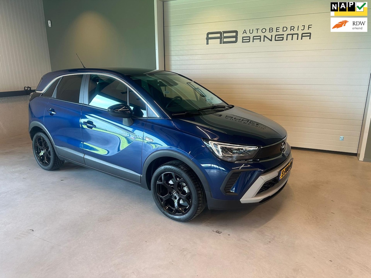 Opel Crossland - 1.2 Turbo LEVEL 3-uitv/CLIMA AIRCO/NAVIGATIE/CRUISECONTROL/LM-VELG/APPLECARPLAY/LANE ASSIS - AutoWereld.nl