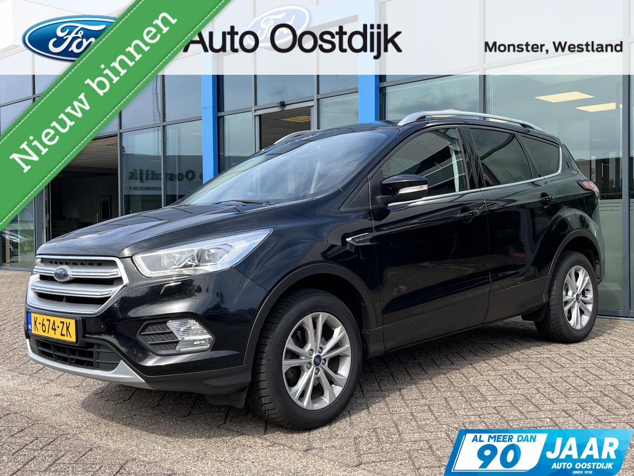Ford Kuga - 1.5 EcoBoost Titanium 150PK Winterpack Carplay Elek. Achterklep Navi Cruise Xenon Climate - AutoWereld.nl