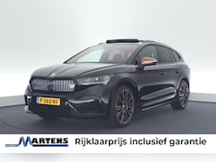 Skoda Enyaq iV - 80 204pk Founders Edition Black Warmtepomp Leder 360Camera Massage Panoramadak