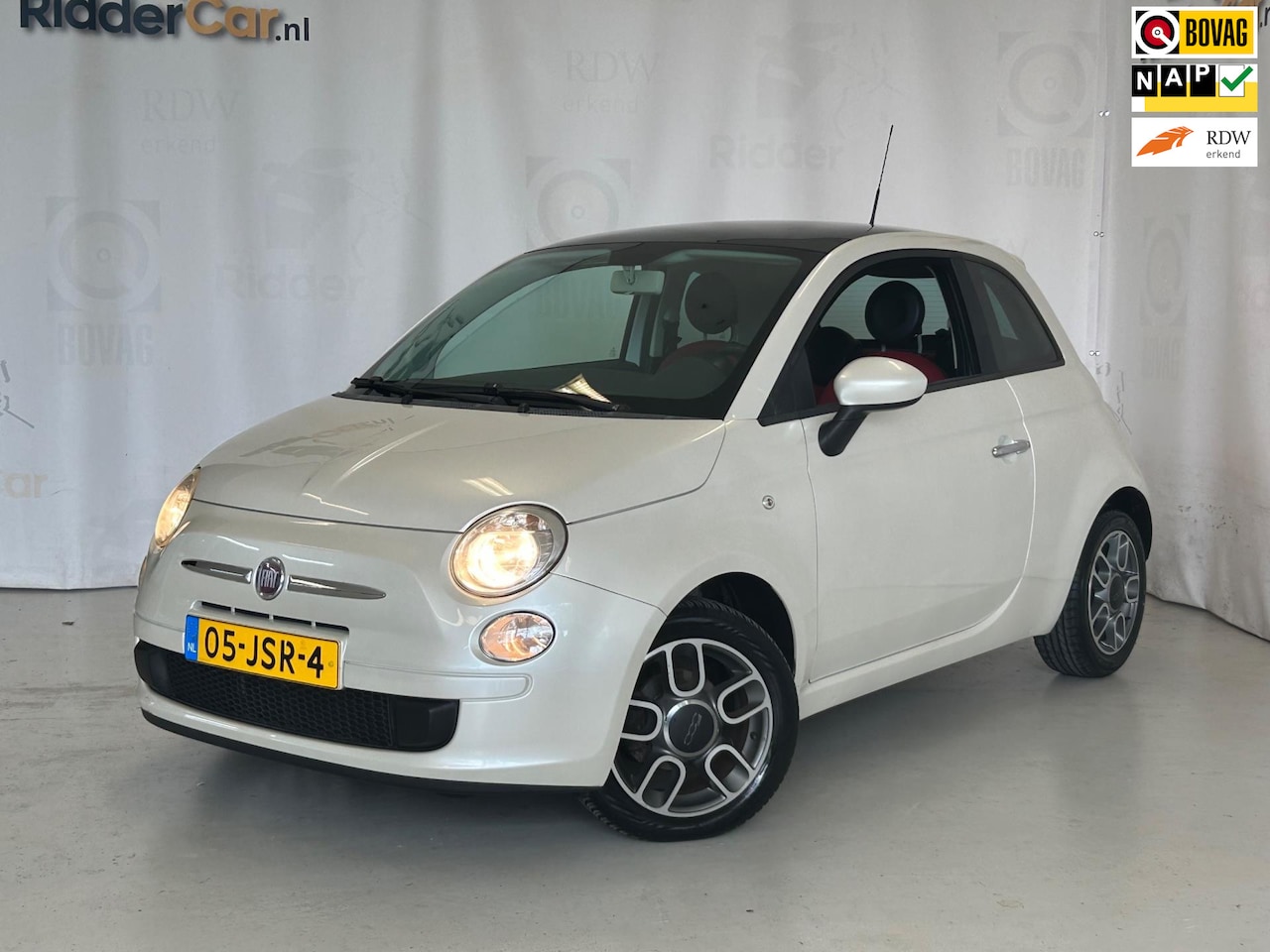 Fiat 500 - 1.2 Sport|AUTOMAAT|NAP|PANO|2E EIG|LMV|AC|LEER BEK|LAGE KM| - AutoWereld.nl