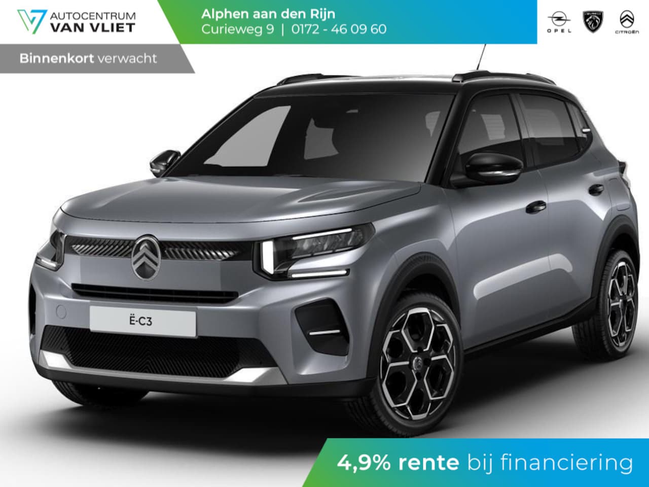 Citroën ë-C3 - Max 113pk 44 kWh | Boordlader 11kW - 3 fasen | - AutoWereld.nl