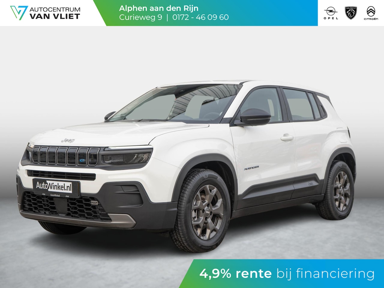 Jeep Avenger - Longitude Business Pack 54 kWh | WINTER PACK | CARPLAY | E.C.C. - AutoWereld.nl