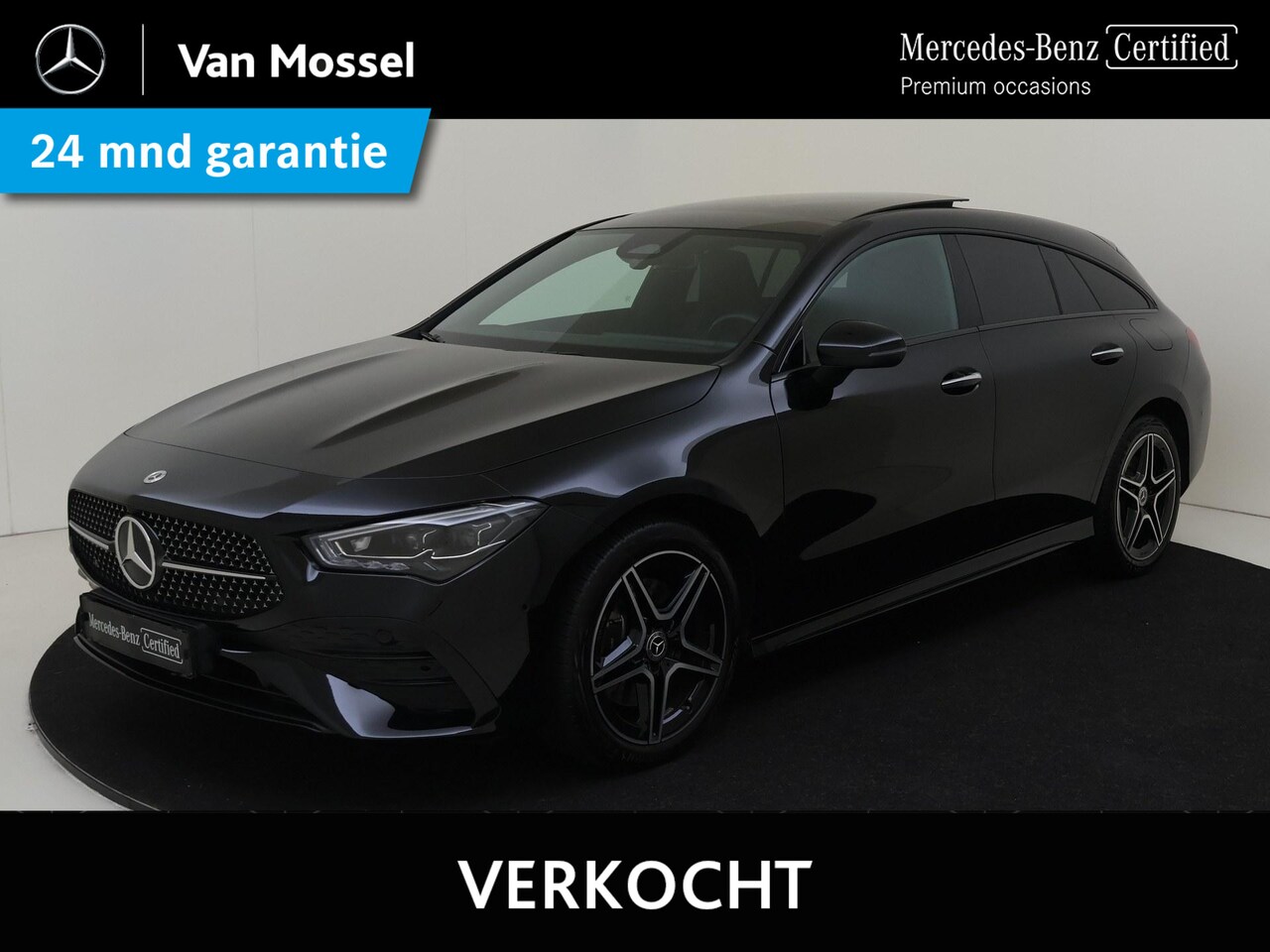 Mercedes-Benz CLA-klasse Shooting Brake - 250 e AMG Line / Stoelverwarming / Achteruitrijcamera / Panorama-schuifdak / Night-Pakket - AutoWereld.nl