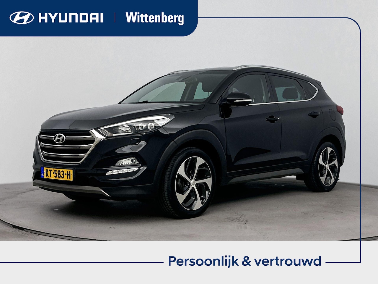 Hyundai Tucson - 1.6 T-GDi PREMIUM | LEDER | NAVI | CLIMA | CRUISE | CAMERA | 19'' LM VELGEN | STOEL- & STU - AutoWereld.nl