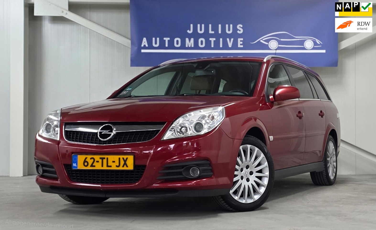 Opel Vectra Wagon - 1.8-16V Executive Leer Trekhaak 2e Eigenaar Topstaat Nieuwe APK! - AutoWereld.nl