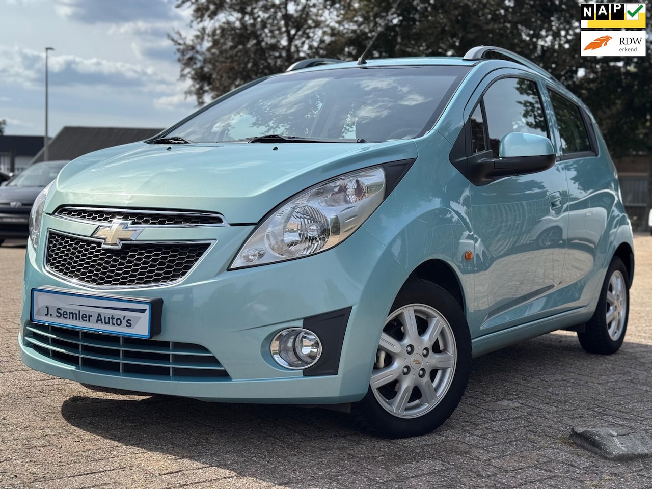 Chevrolet Spark - 1.2 16V AIRCO APK 08-2027 105DKM MFSTUUR LMVELGEN - AutoWereld.nl
