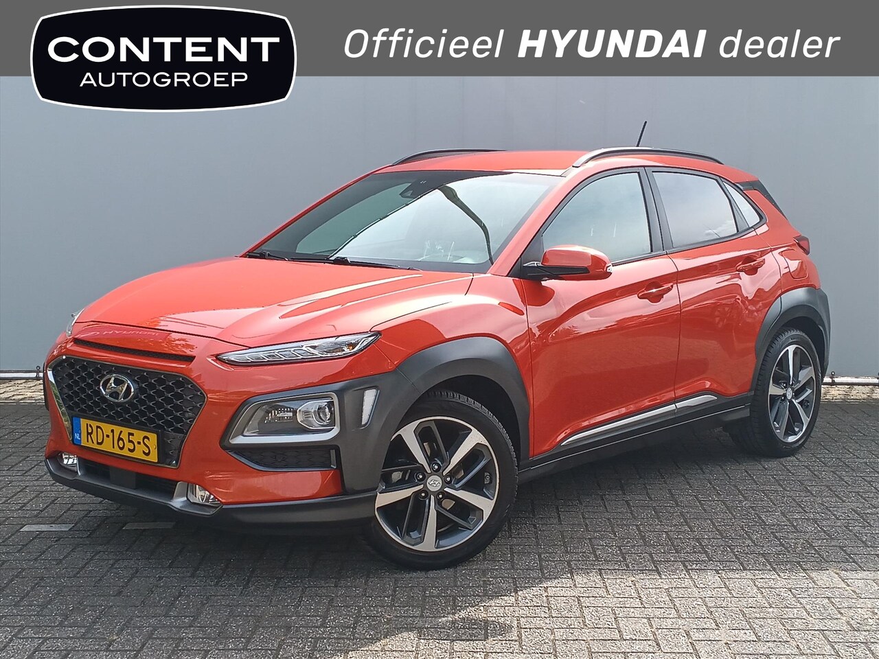 Hyundai Kona - 1.0 T-GDI 120pk 2WD Premium I Leder - AutoWereld.nl
