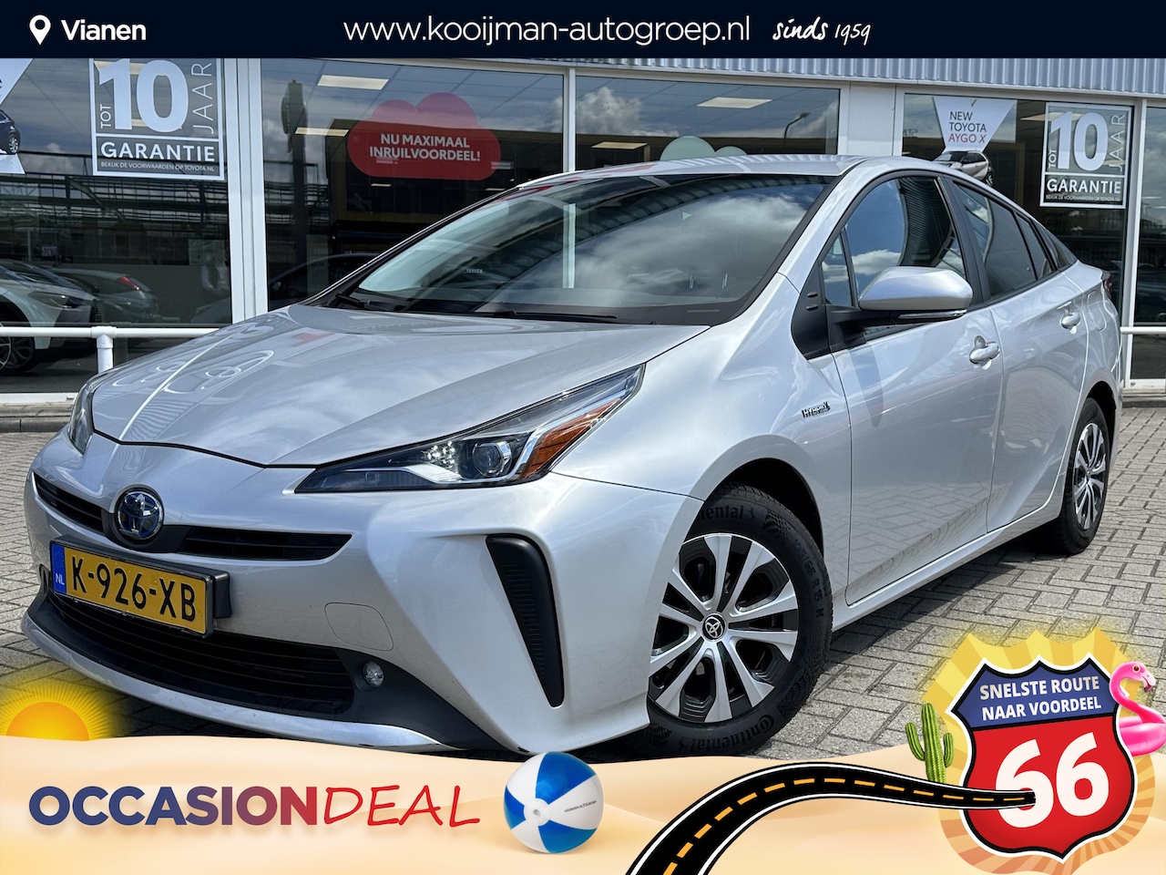 Toyota Prius - 1.8 Dynamic NL auto, slechts 63000km! Dealeronderhouden, garantie tot 2031! - AutoWereld.nl