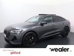 Audi e-tron Sportback - 55 quattro S edition 95 kWh | 408 PK | SoH 93% | Luchtvering | Elektrisch panorama dak | S