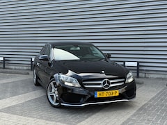 Mercedes-Benz C-klasse - C180 AMG-Line (bj 2016) SEDAN|LEER|NAVI|18”|156PK