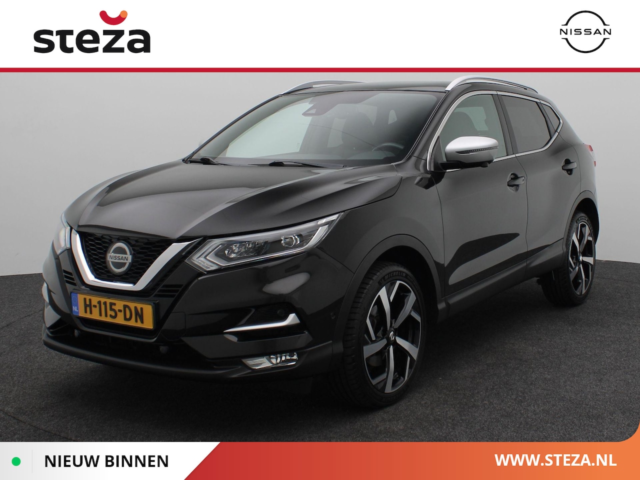 Nissan Qashqai - 1.3 DIG-T Tekna + | Lederen Bekleding | Stoelverwarming | BOSE-Audio | Panoramadak - AutoWereld.nl