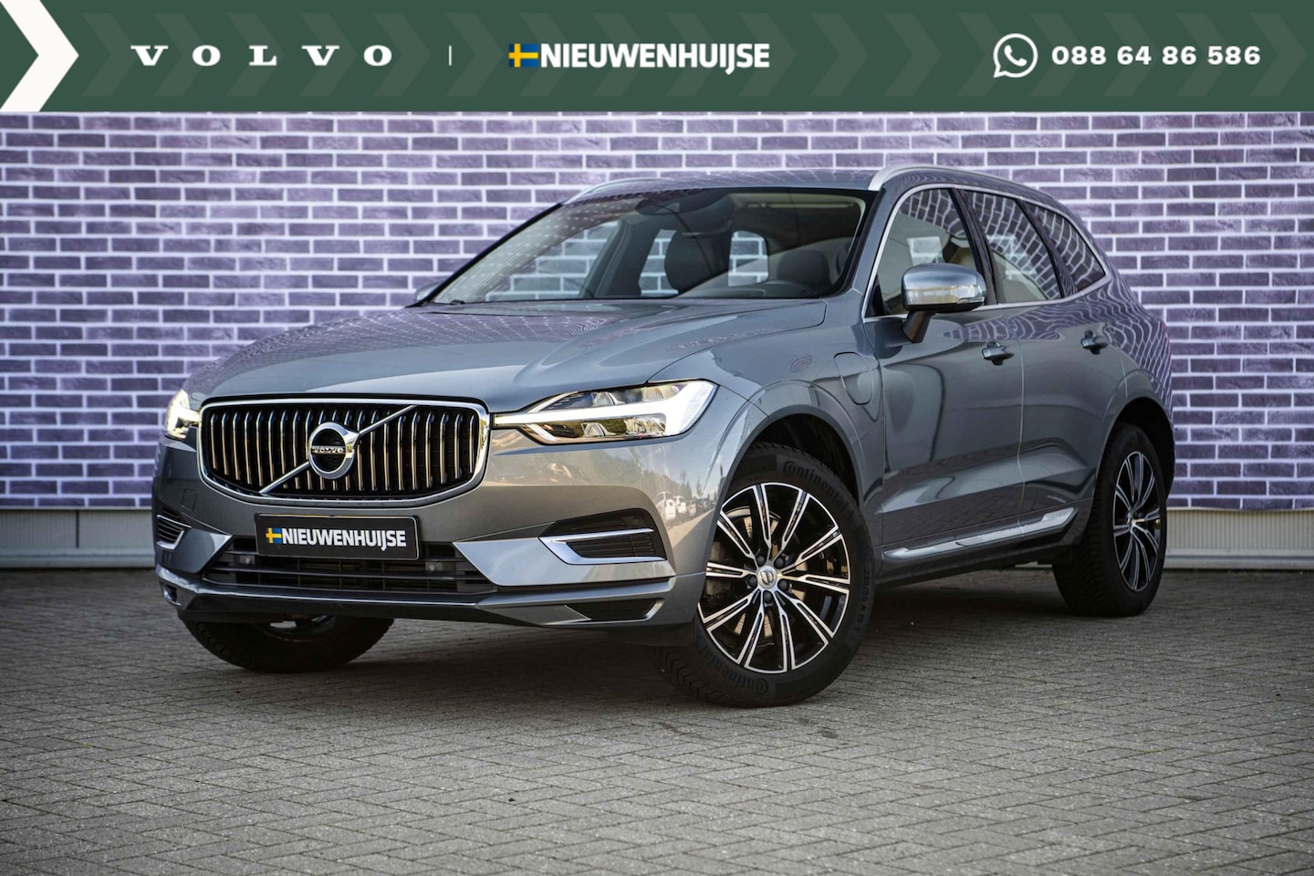 Volvo XC60 - 2.0 T8 Twin Engine AWD Inscription | Panoramadak| Stoel en Stuurverwarming | Adaptieve Cru - AutoWereld.nl