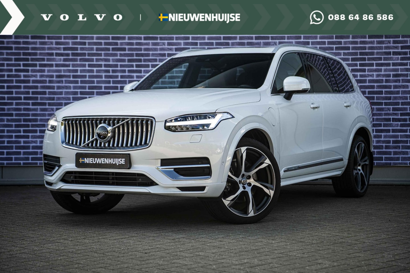 Volvo XC90 - 2.0 T8 Recharge AWD Inscription | Trekhaak | Luchtvering | Panoramadak | Head-Up Display | - AutoWereld.nl