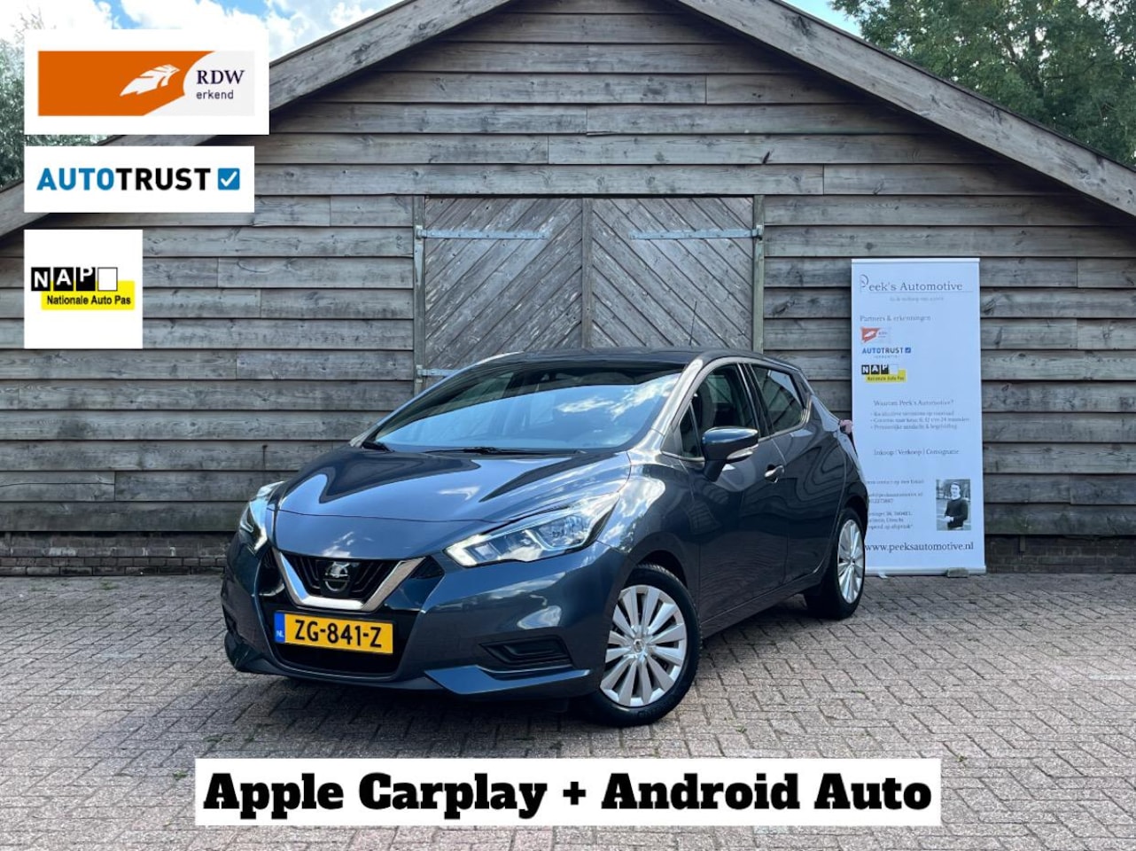 Nissan Micra - 1.0 IG-T Acenta | Airco | Cruise | Carplay | Dealeronderhouden | Nette en leuke auto! - AutoWereld.nl