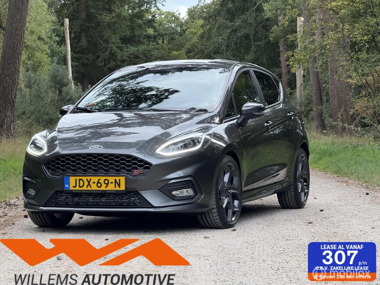 Ford Fiesta - 1.5 EcoBoost ST-3 18'inch-LED-Dealer Onderhouden - AutoWereld.nl