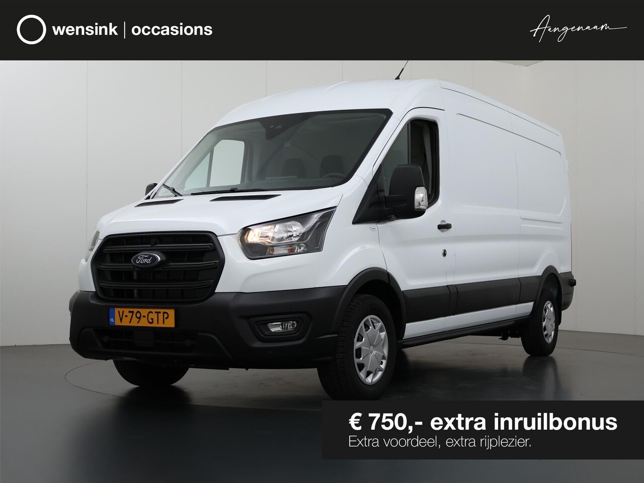 Ford Transit - 350 2.0 TDCI L3 H2 | TREND | TREKHAAK 2500KG AHW | CLIMATE CONTROL | NAVIGATIE | PARKEERSE - AutoWereld.nl